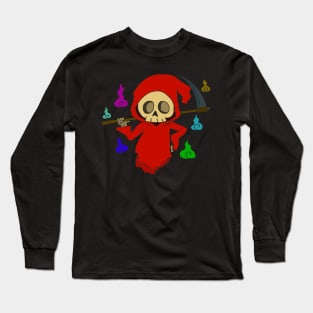 Halloween pictures on t-shirt for children of the dead Long Sleeve T-Shirt